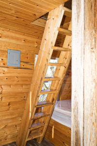 Treehouse Cabin Ladder