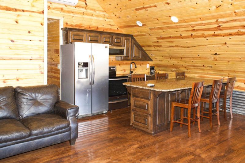 Treehouse Cabin Kitchen